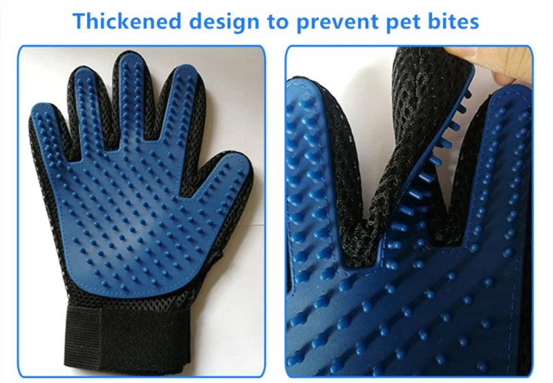 Pet Hair Remover and Massage Glove - PET PORT 