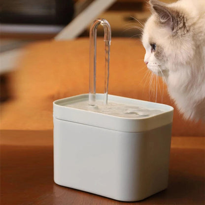 1.5L Automatic Filter and Recirculate Cat Water Fountain - PET PORT 