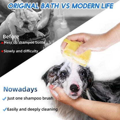 Pet Shampoo Brush - PET PORT 