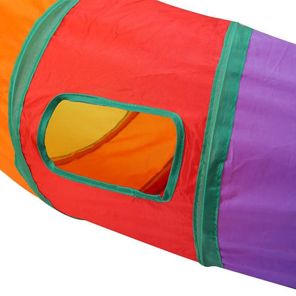 Foldable Rainbow Cat Tunnel Toy - PET PORT 