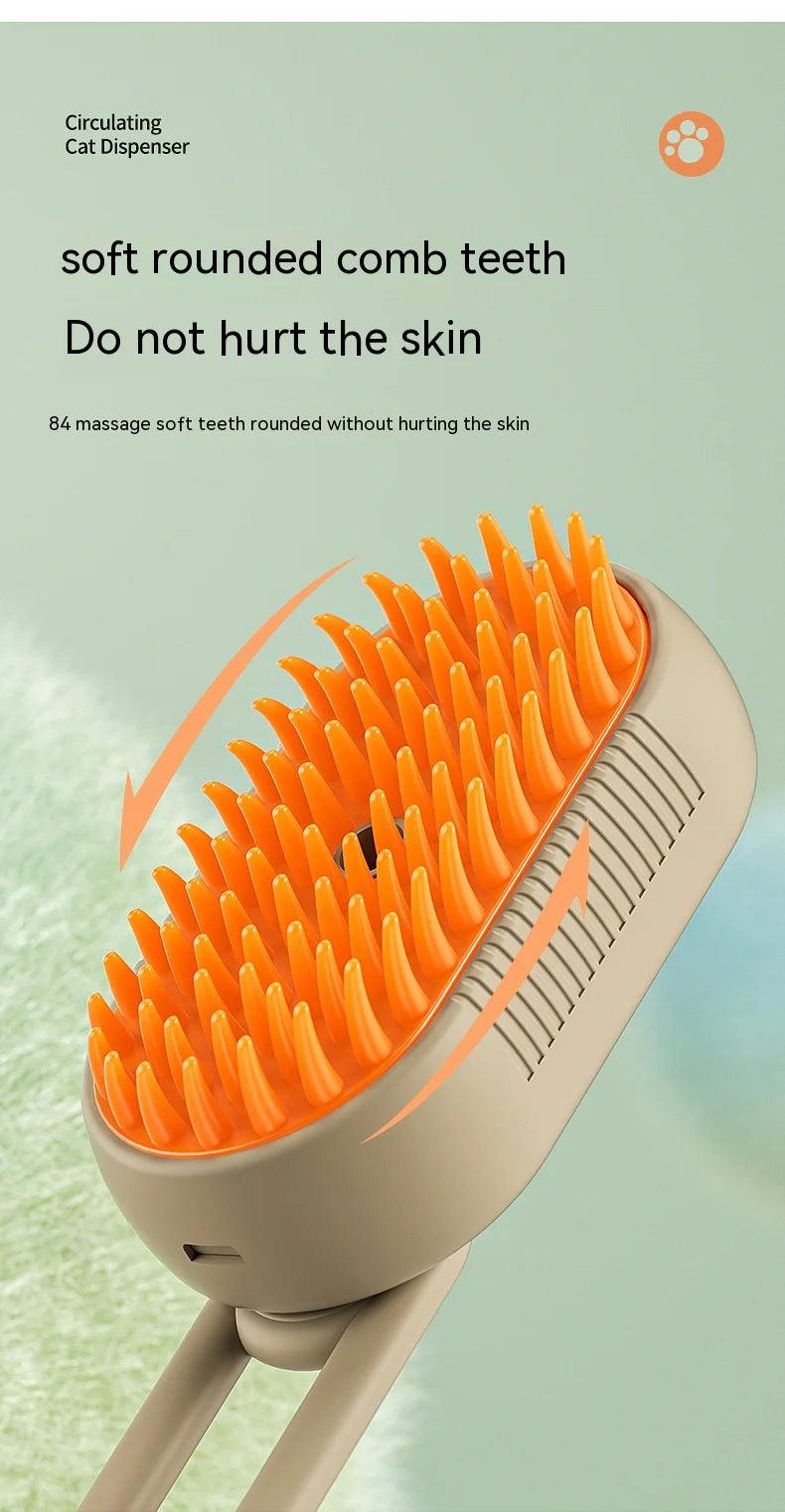 3 In 1 Electric Spray Massage Pet Comb - PET PORT 